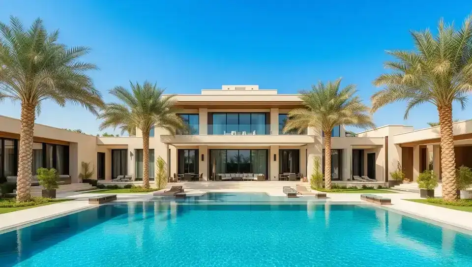 Luxury Dubai villa property maintenance by Afnan Property Care