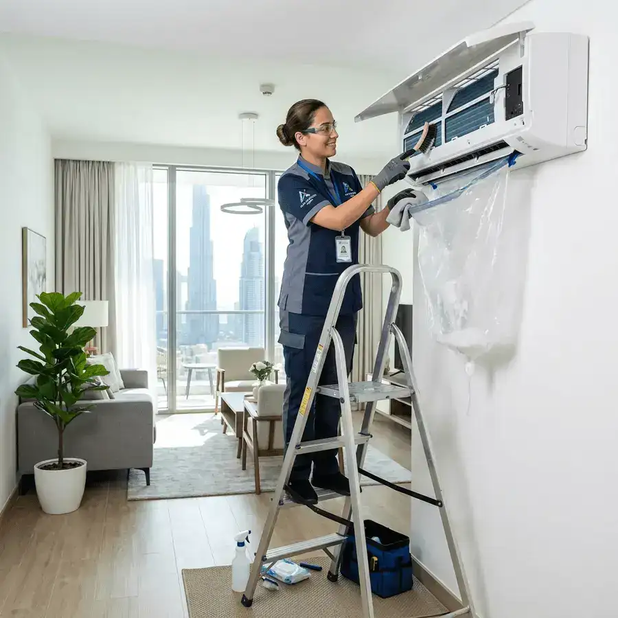 AC Cleaning service in Dubai by Afnan Property Care